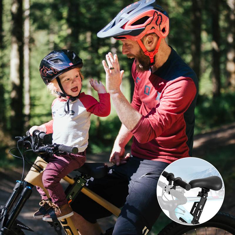 Gnaven controller Fjendtlig Frontmonteret cykelstol og gelænder til børn – hjemplus-dk