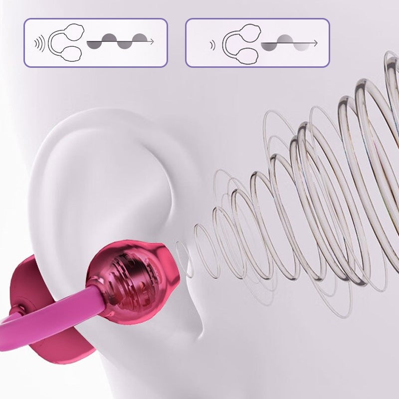 Stilfuldt klips-på trådløst headset