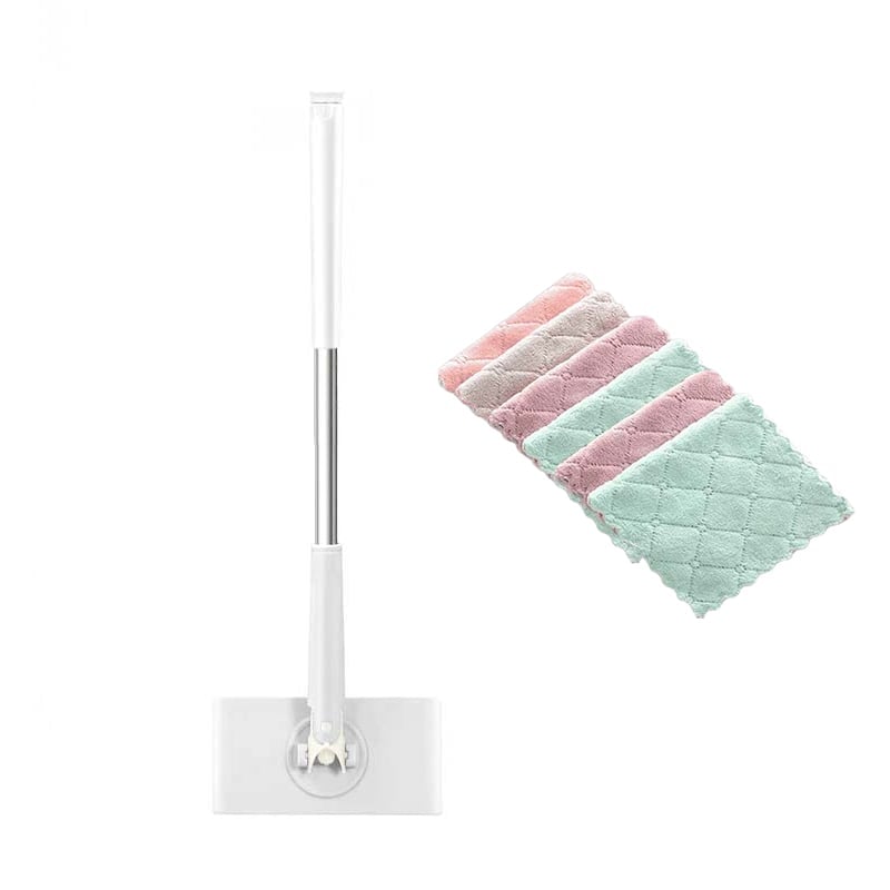 Handige mini-mop met doekwisselfunctie