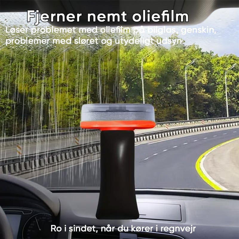 Rengøringsbørste til glasfilm