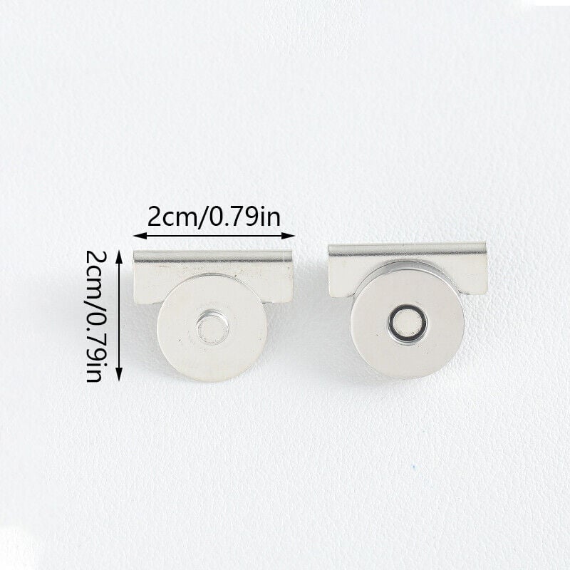 Sømløst magnetisk metalspænde