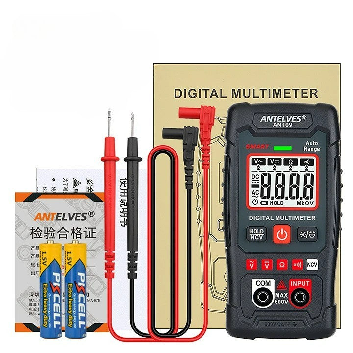 Forbedret Multimeter med let aflæseligt EBTN LCD display