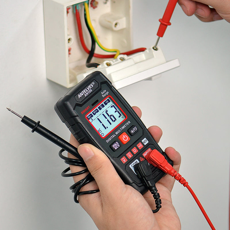 Forbedret Multimeter med let aflæseligt EBTN LCD display