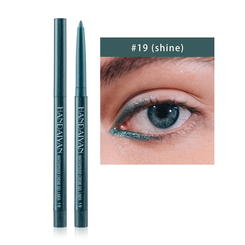 20 STK farvede eyeliner blyantsæt