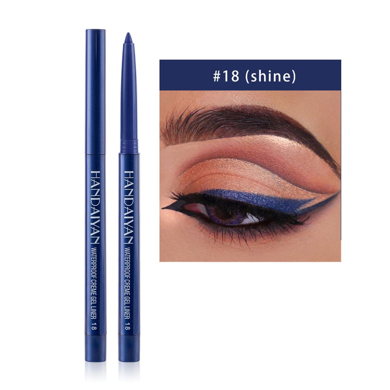 20 STK farvede eyeliner blyantsæt