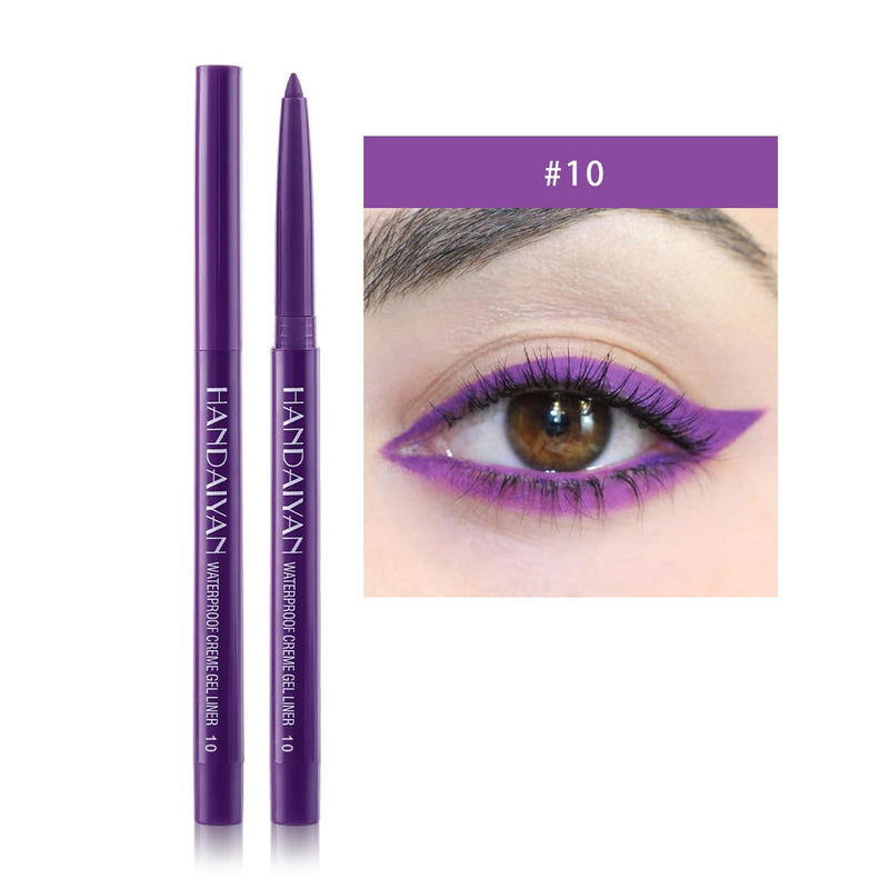 20 STK farvede eyeliner blyantsæt