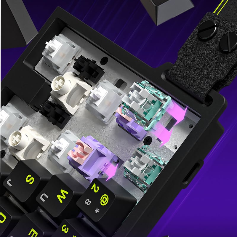 M30 HE gamertastatur med 8K magnetisk akse