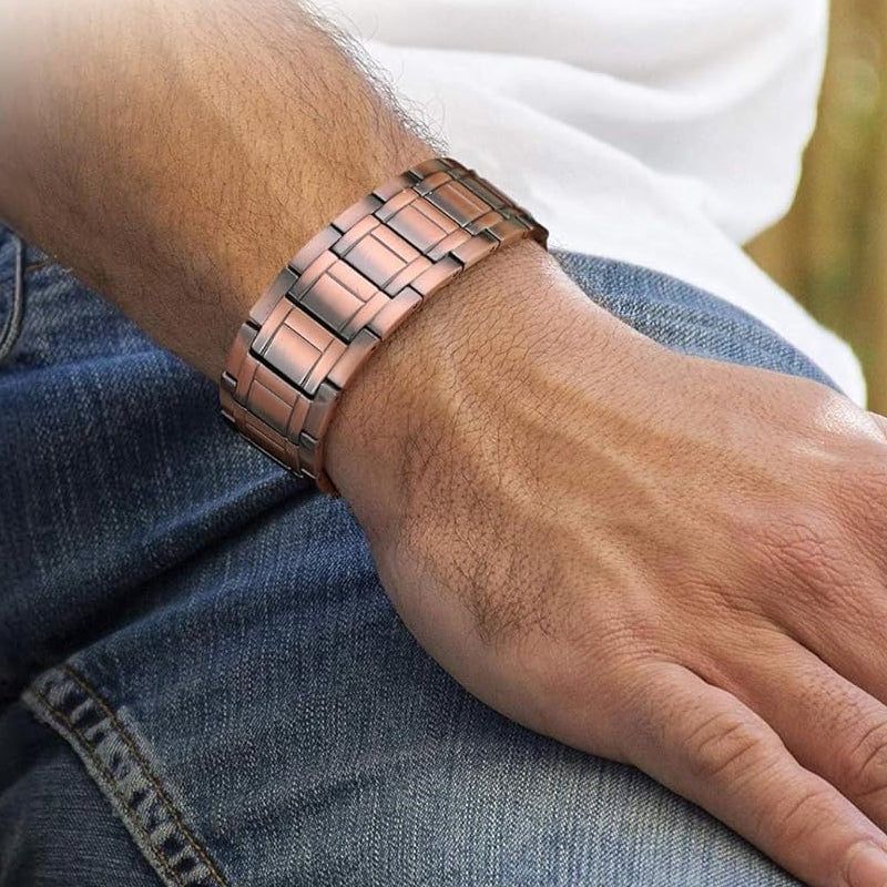 Ultrastærkt magnetisk kobberarmbånd