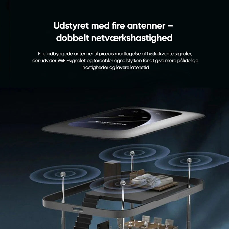 Trådløst bærbart WiFi-modem