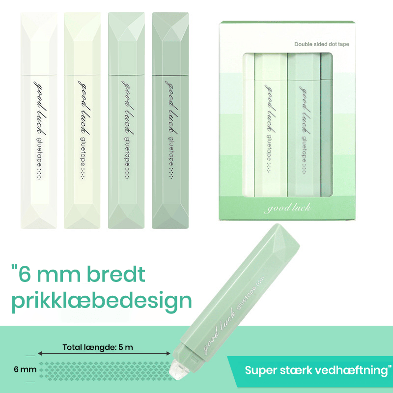 Dobbeltsidet taperulle til scrapbook