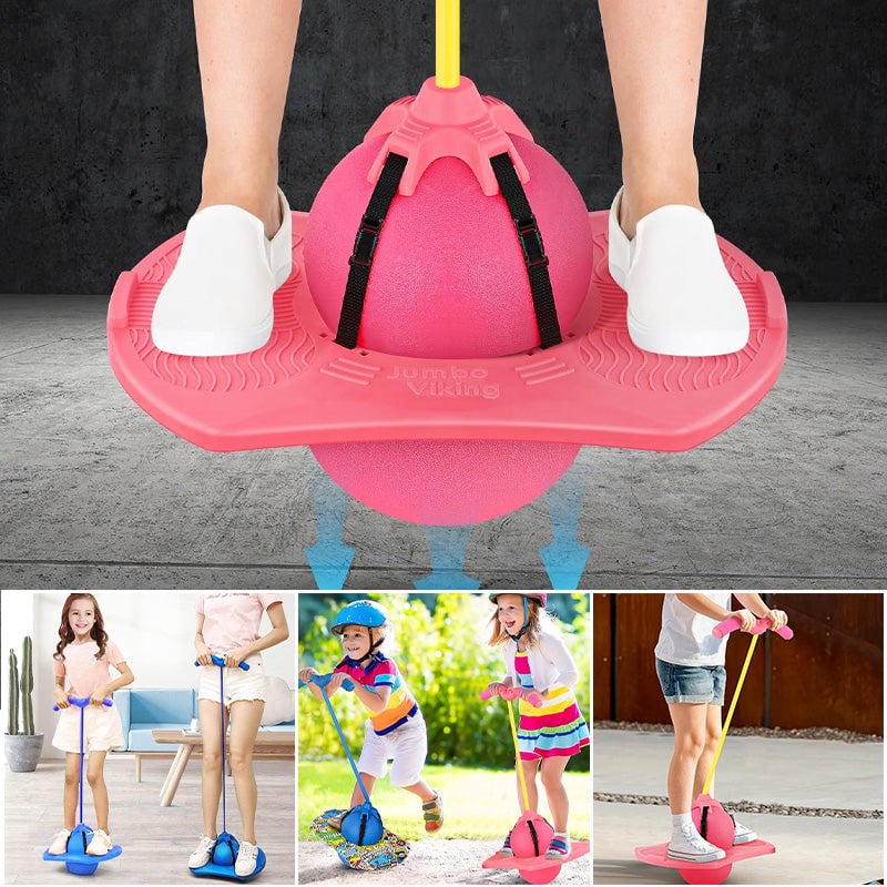 Balancerende hoppebold til børn