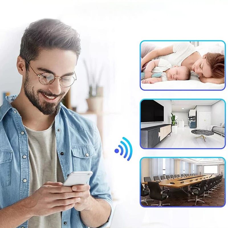 Indendørs trådløst sikkerhedskamera