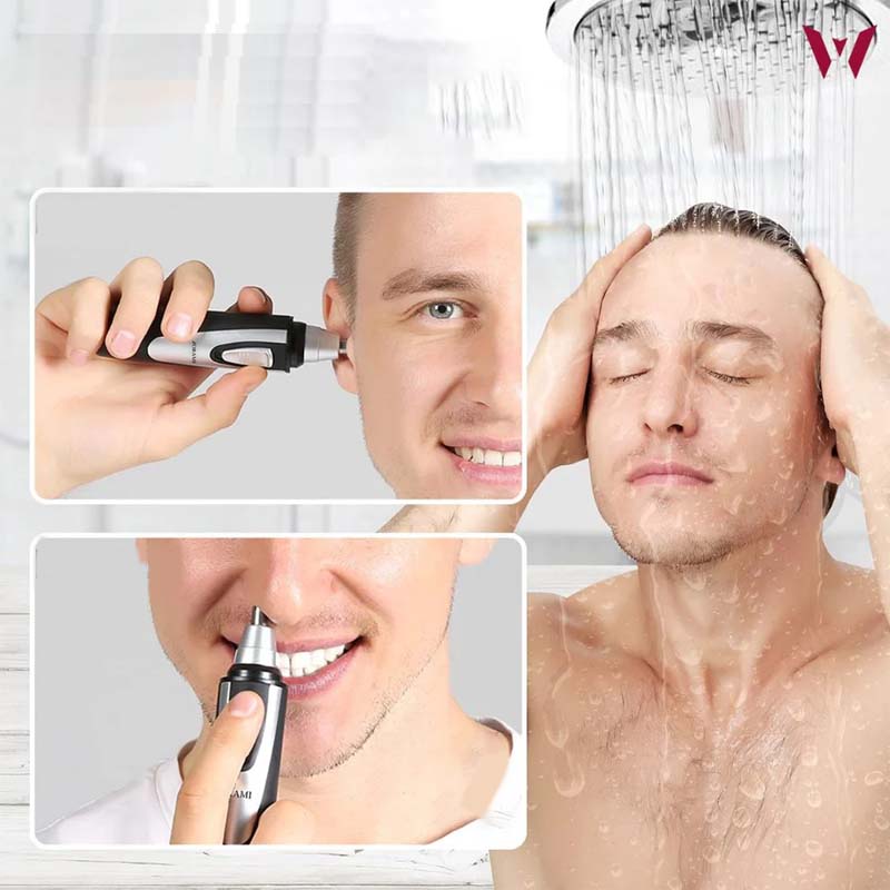 Waterproof Ear & Nose Hair Trimmer