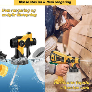 Bærbar elektrisk højtrykssprøjtepistol til spraymaling