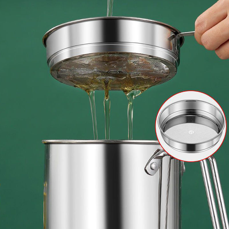 Stainless Steel Oil Filter Kettle