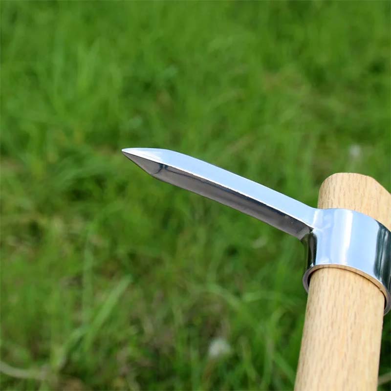 Dobbelthovedet  hakøkse i rustfrit stål