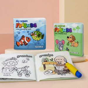 Farveskiftende akvarelmalebog