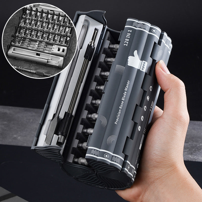 128-i-1 præcisionsskruetrækker sæt