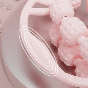 Dobbeltrækket massagerulle klemme til benene