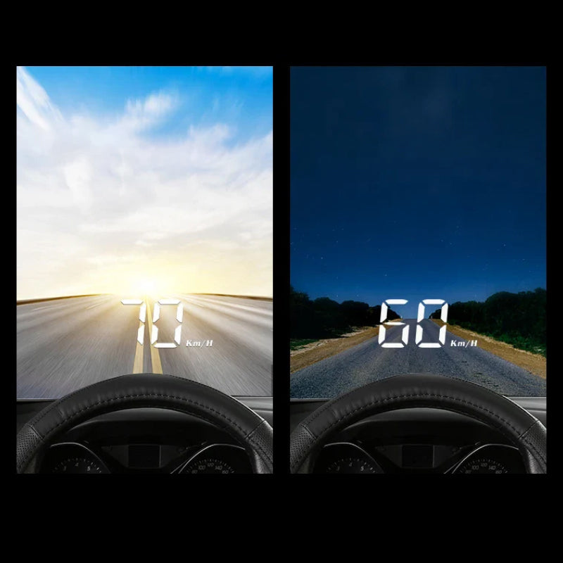 Revolutionært universelt holografisk speedometer til alle køretøjer