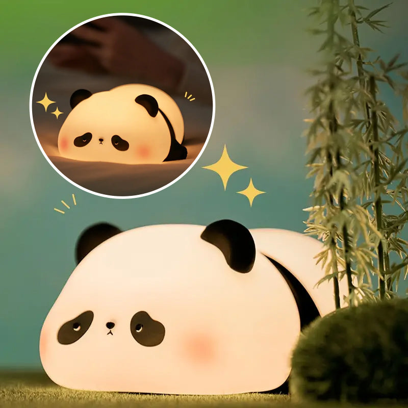 Panda Tummy Time natlampe