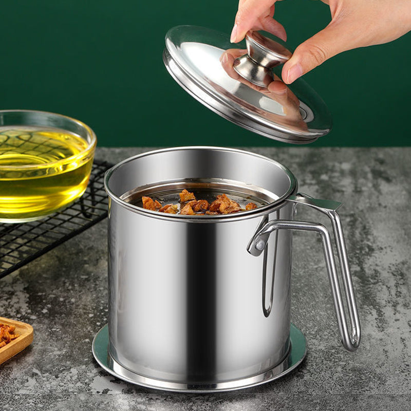 Stainless Steel Oil Filter Kettle