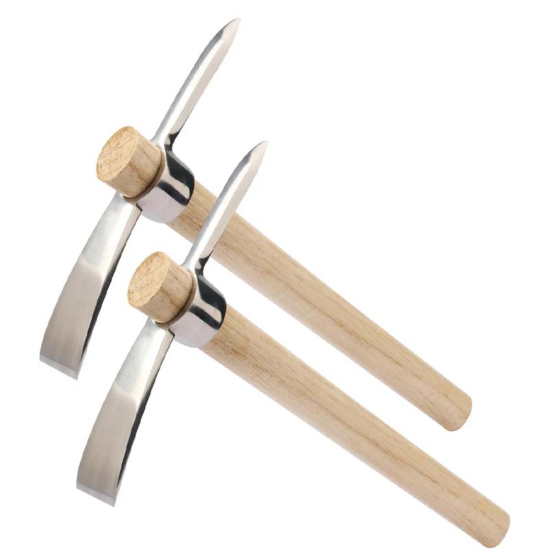 Dobbelthovedet  hakøkse i rustfrit stål