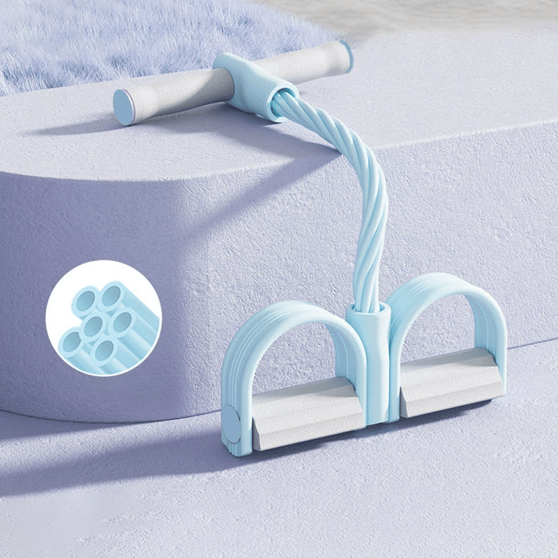 💪 Multifunktionelt modstandsbånd med pedal🏋️