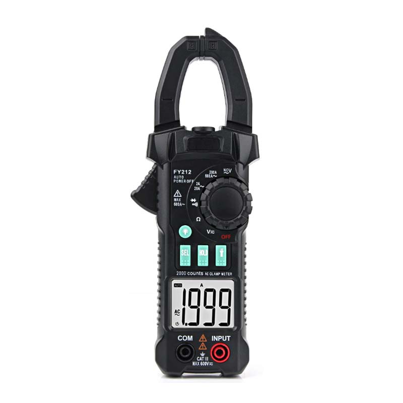 Højpræcisions klemme type amperemeter til jævn- og vekselstrøm