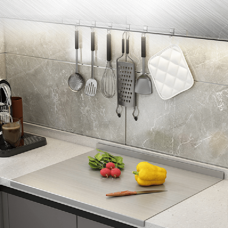 Skærebræt i rustfrit stål