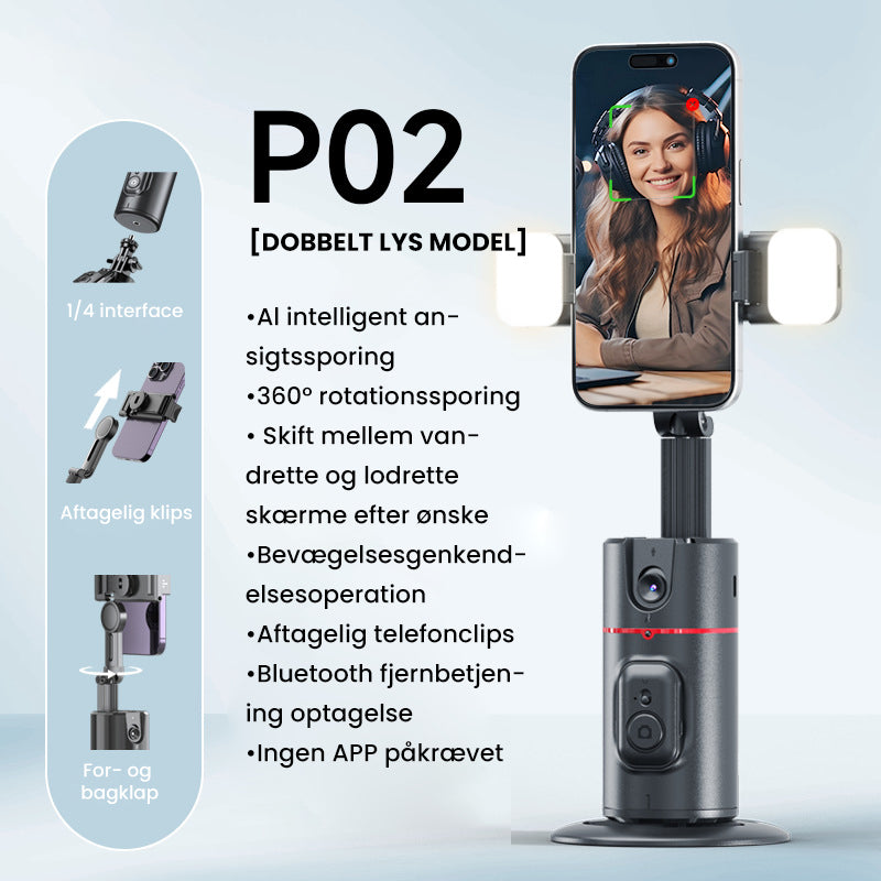 Gimbal stabilisator til telefon