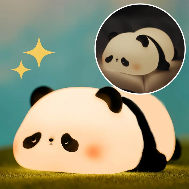 Panda Tummy Time natlampe