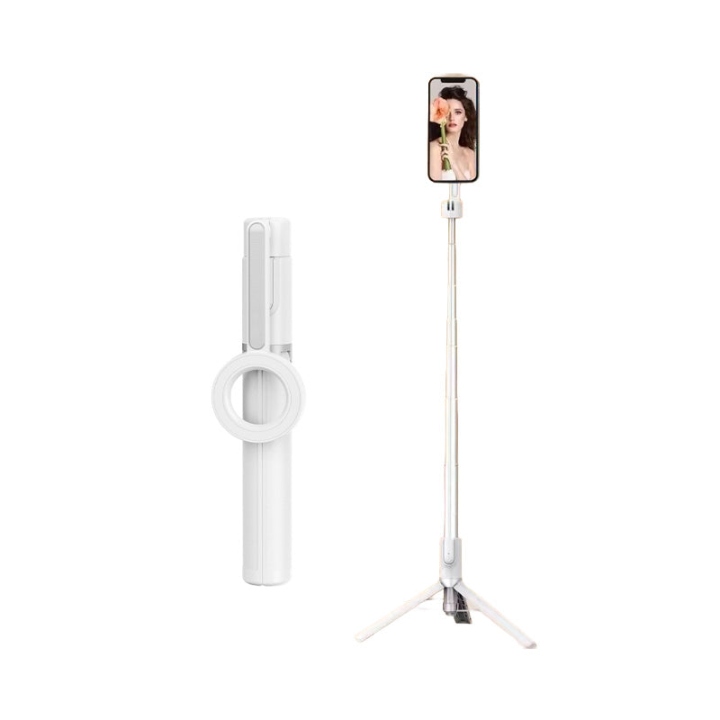 Magnetisk telefon selfie stick med ståfod