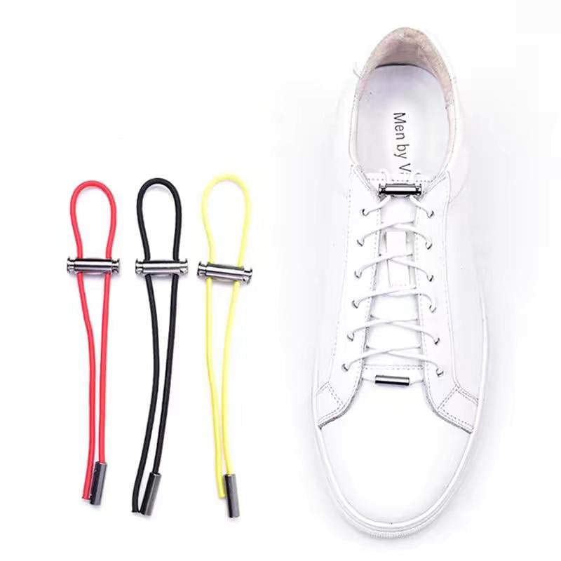 Quick-Lock No-Tie Elastic Shoelaces