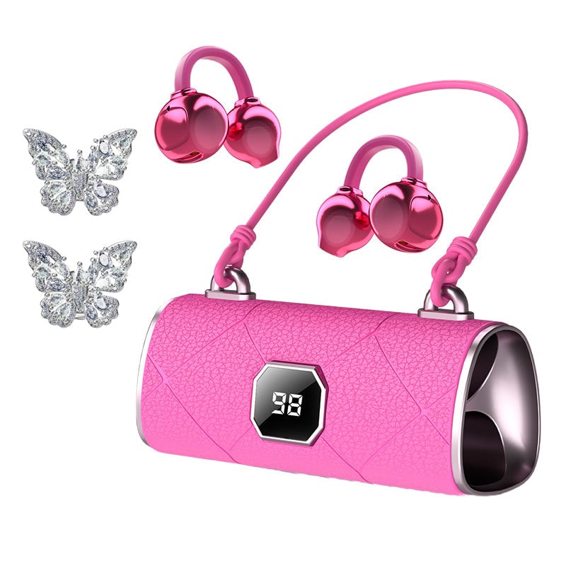 Stilfuldt klips-på trådløst headset