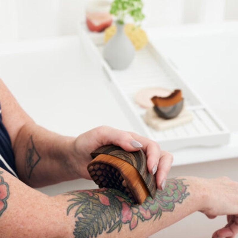 Lymfebørste til kroppen