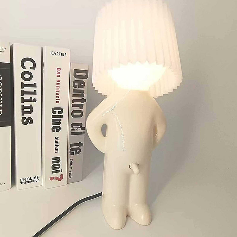 Genert lille mand kreativ lampe