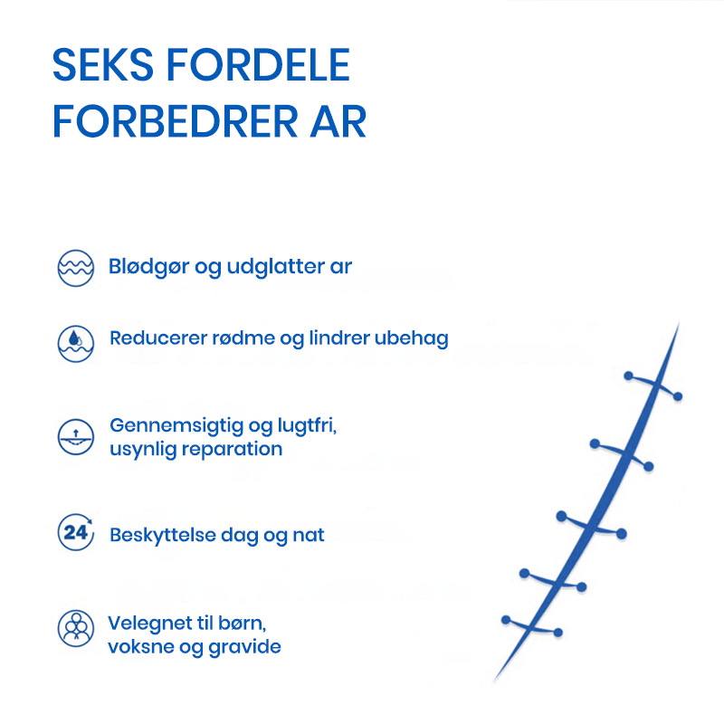 Professionel arfjernende gel