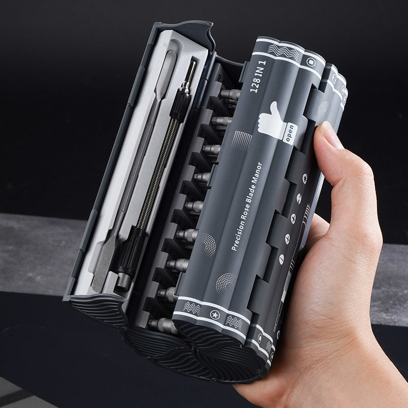 128-i-1 præcisionsskruetrækker sæt