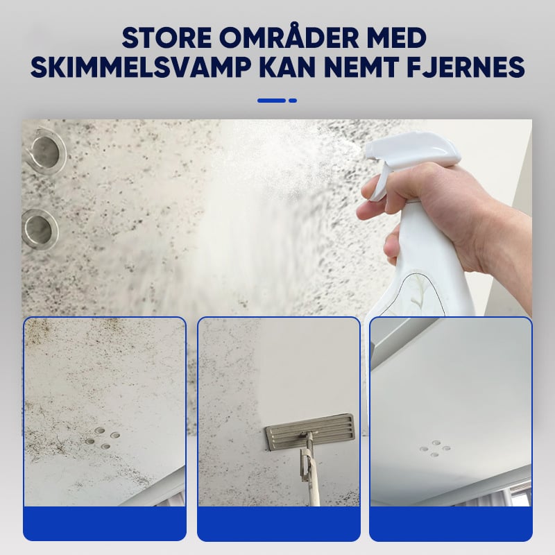Mugforebyggende vægrens og skimmelpletfjerner