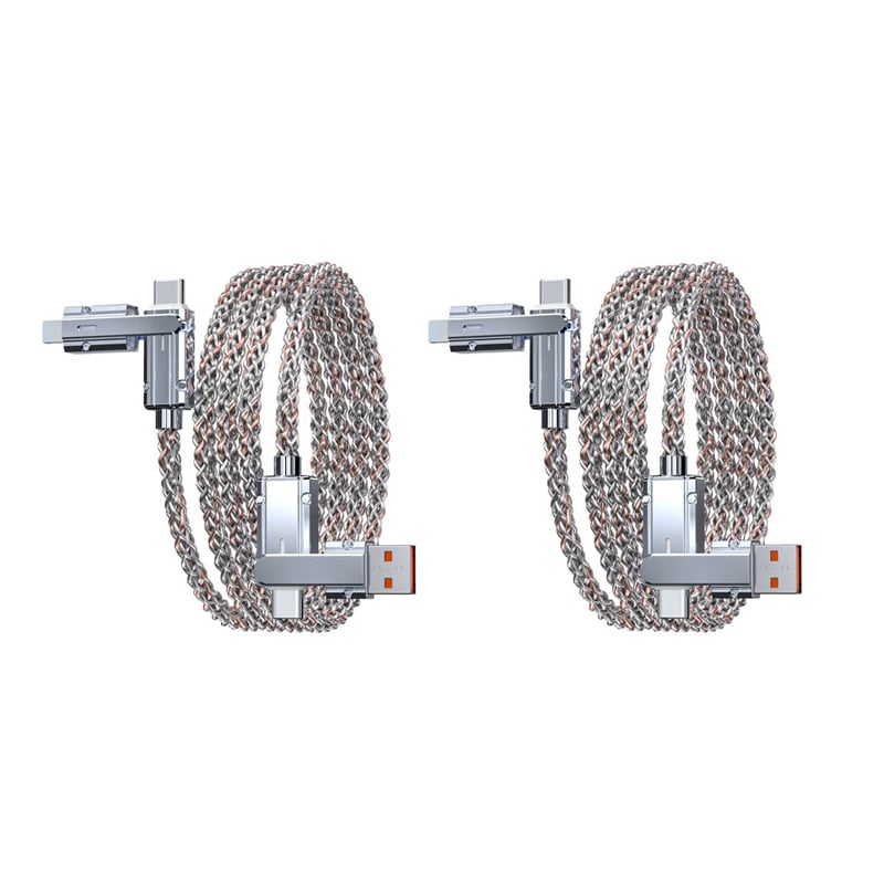 Fire-i-En 100W ladekabel med farverigt lys