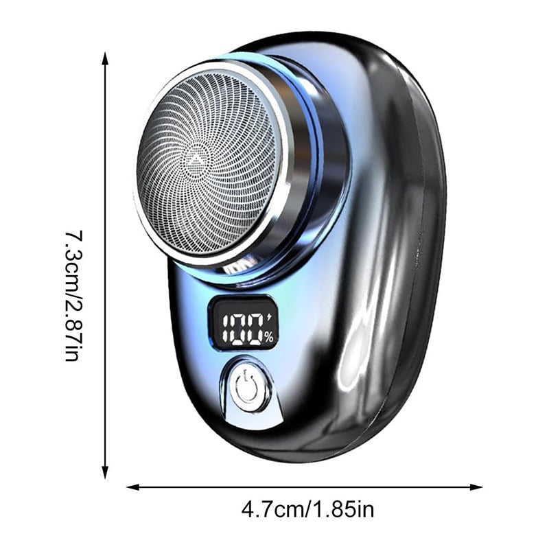 Minibarbermaskine med digital display