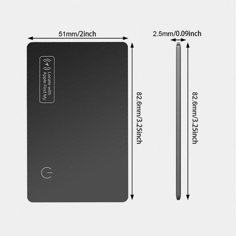 Ultra-slankt globalt sporingskort