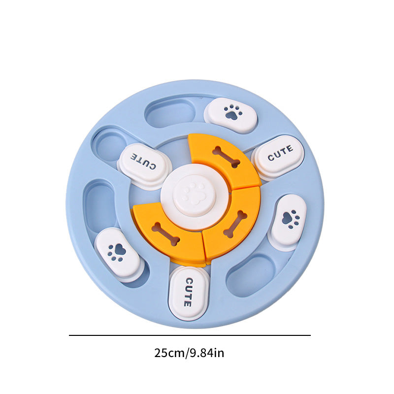 Smart puslespil fodringsskål til kæledyr