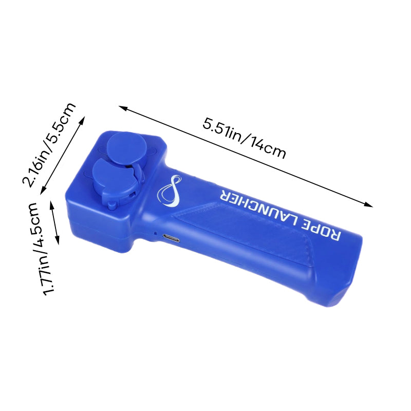 Bærbar rebkaster loop-legetøj