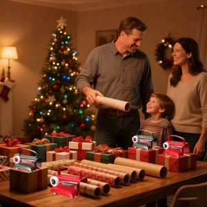 Sakerplus gavepapirskærer og dispensersæt