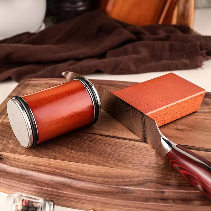 Femsidet magnetisk knivsliberrulle