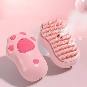 Dampplejebørste til kæledyr