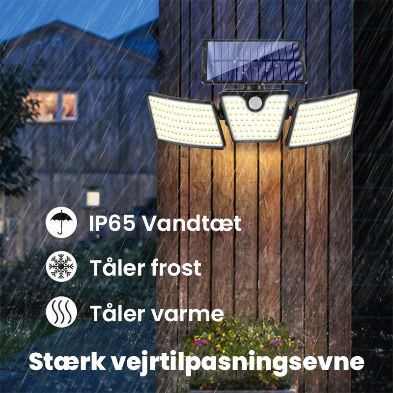 Havelamper med bevægelsessensor