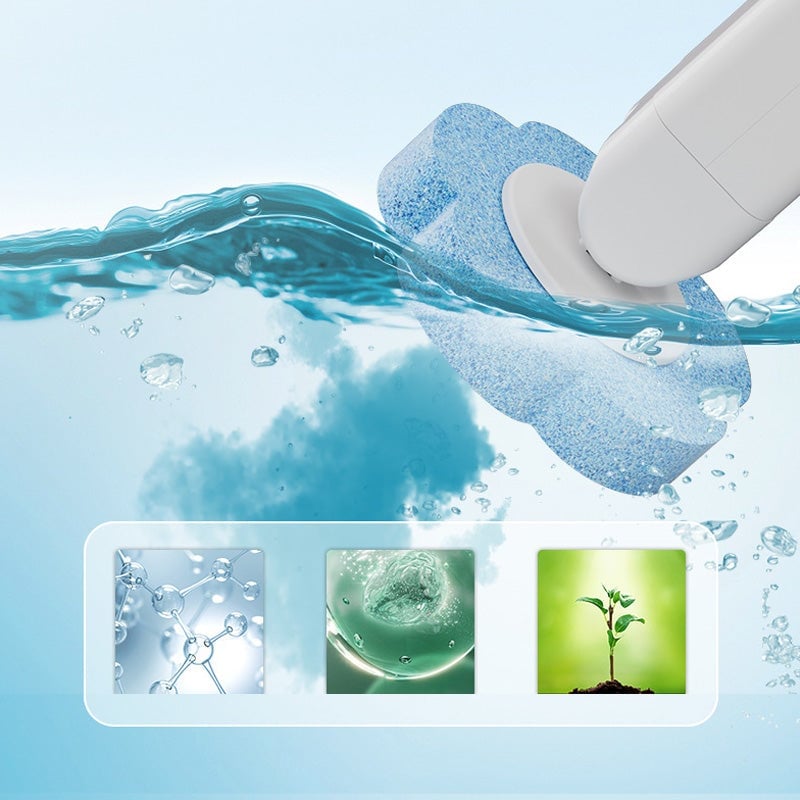 Toiletbørstesæt med engangsbørstehoveder